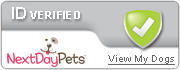 ID Verified by NextDayPets.com